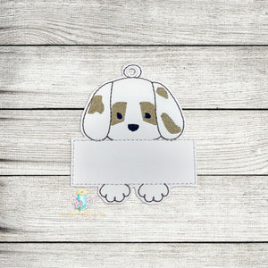 Dog Ornament Digital Embroidery Design File