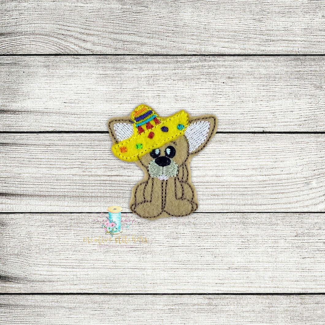 Dog Mexico Digital Embroidery Design File