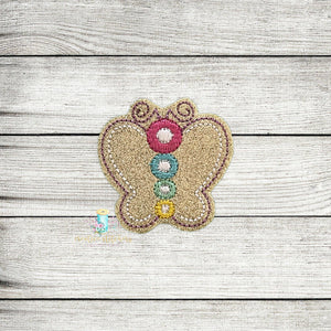 Dot Butterfly Feltie Digital Embroidery Design File