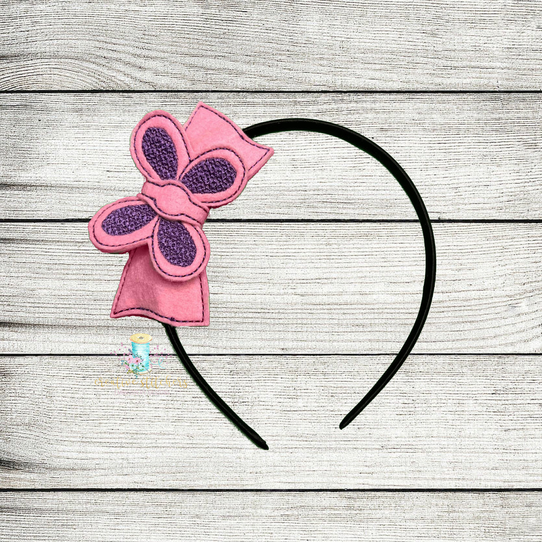 Double Layer Butterfly Slider Digital Embroidery Design File