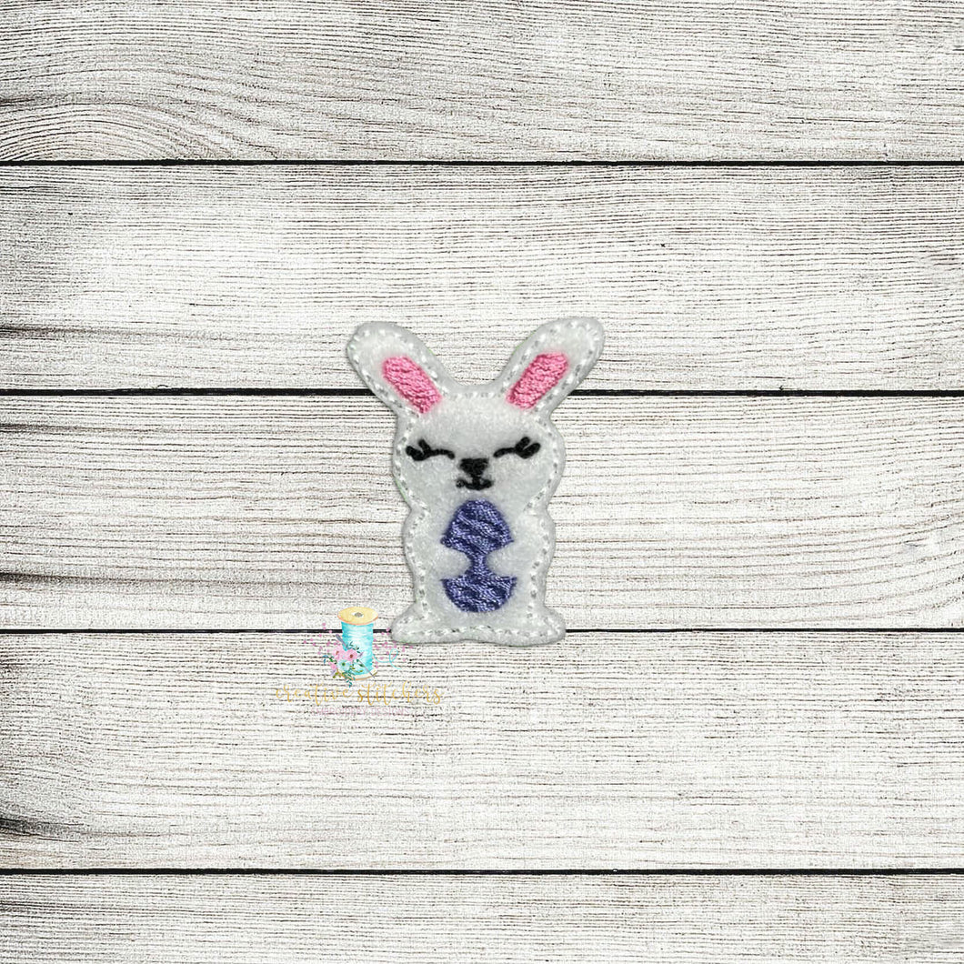 Easter Bunny FB Feltie Digital Embroidery Design File