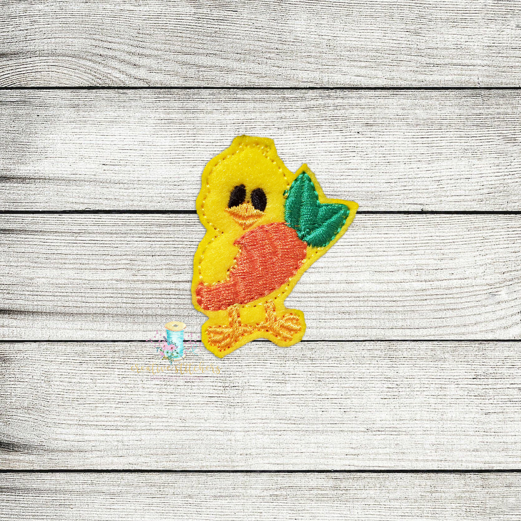 Easter Chick Feltie Digital Embroidery Design File