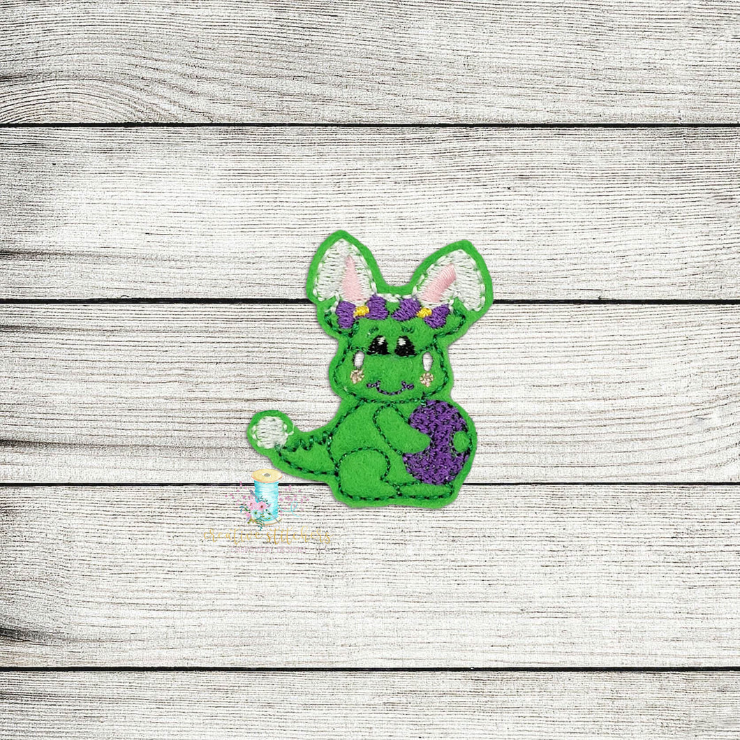 Easter Dragon Feltie Digital Embroidery Design File