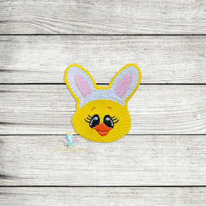 Easter Rabbit DuckFeltie Digital Embroidery Design File