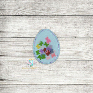 Egg Shaker Digital Embroidery Design File