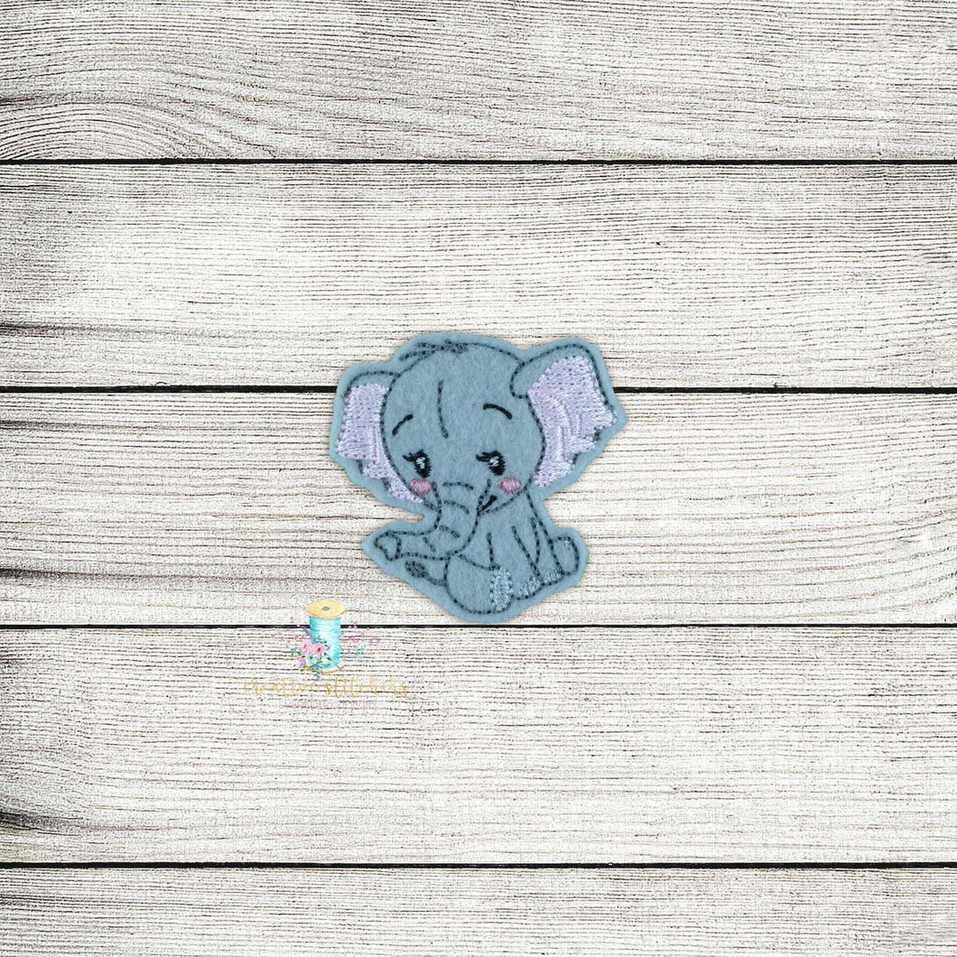 Elephant Cutie Digital Embroidery Design File