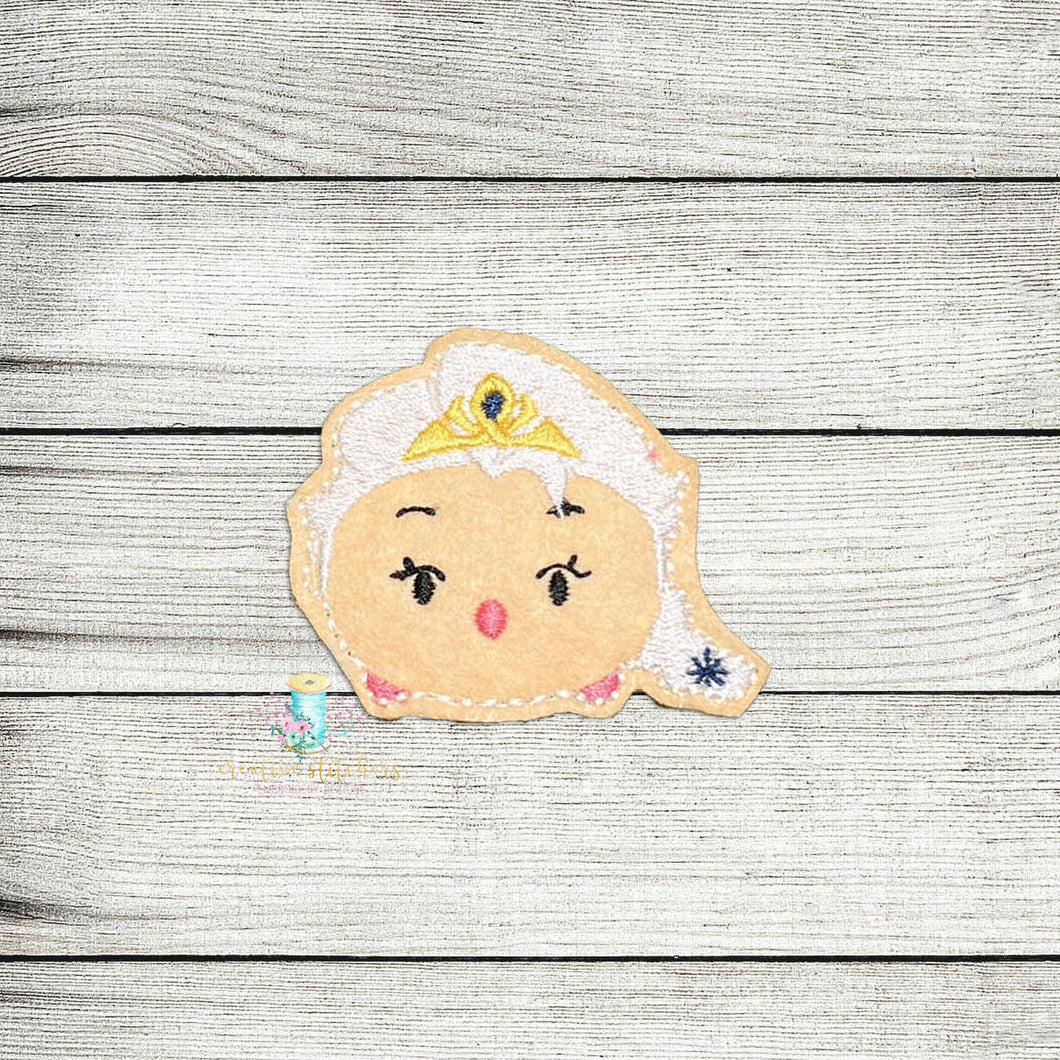 Elsa Tsum Feltie Digital Embroidery Design File