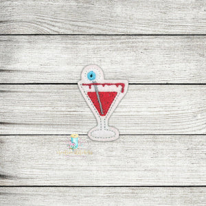 Eyeball Drink Digital Embroidery Design File