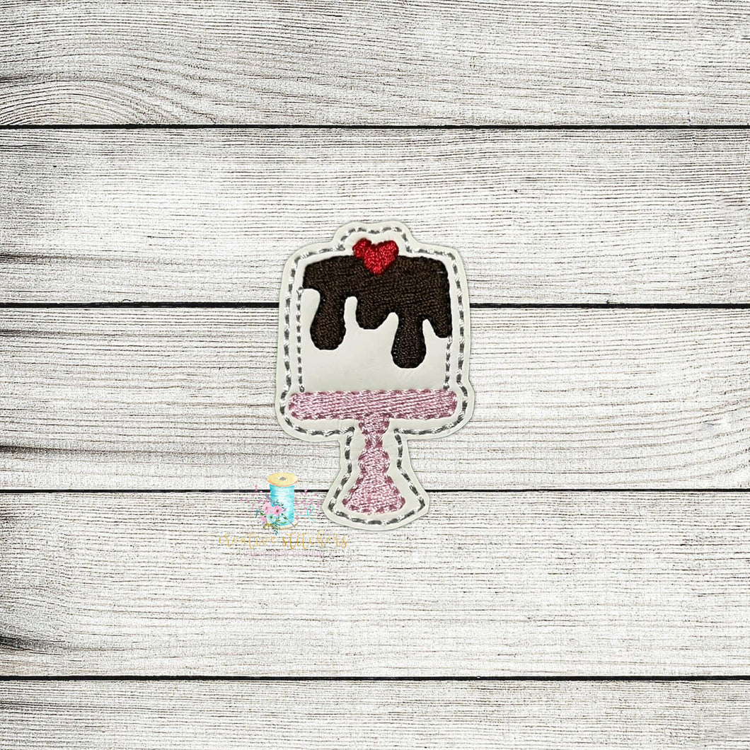 Fancy Cake Feltie Digital Embroidery Design File
