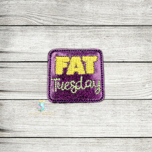 Fat Tuesday Feltie Digital Embroidery Design File