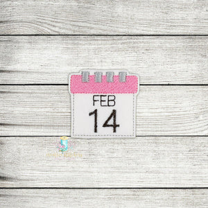 Feb 14 Feltie Embroidery Design File