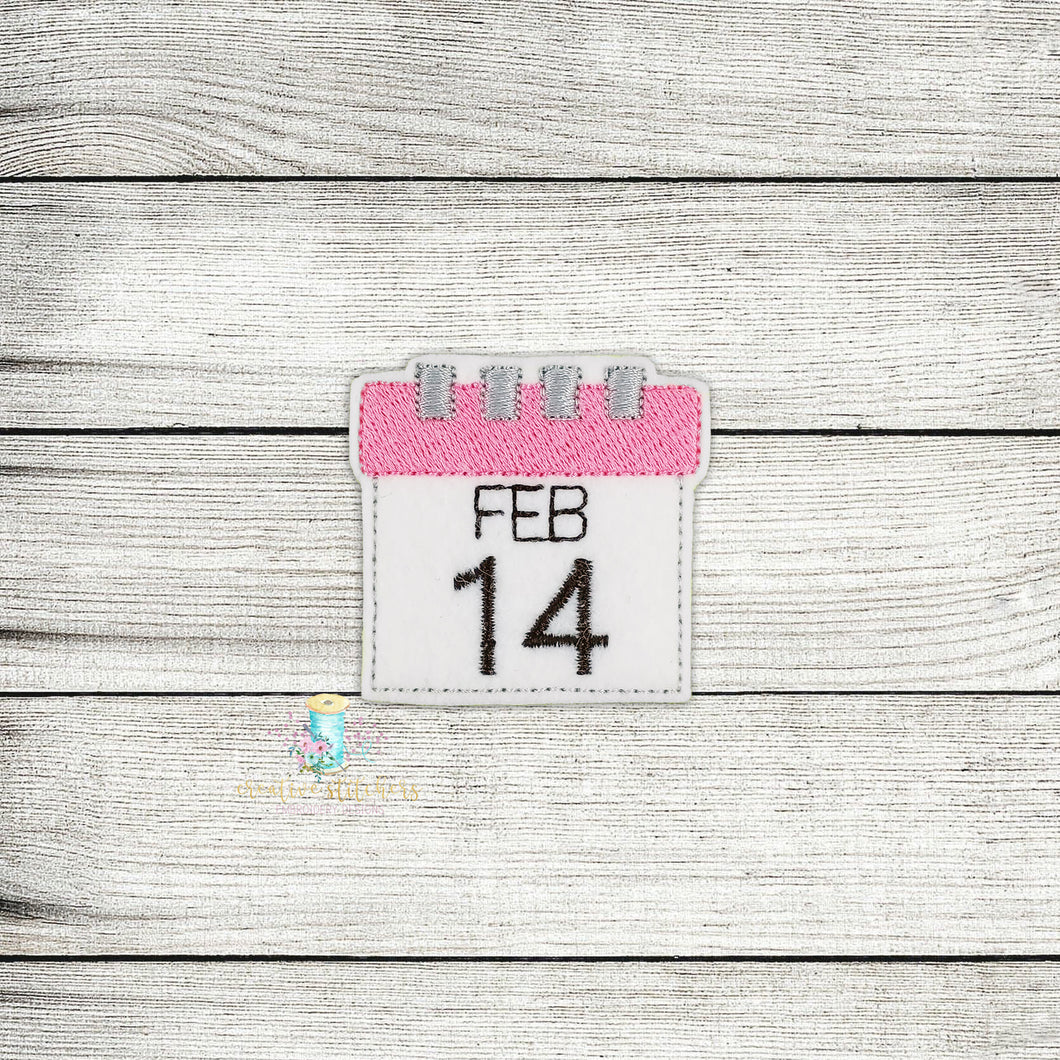 Feb 14 Feltie Embroidery Design File