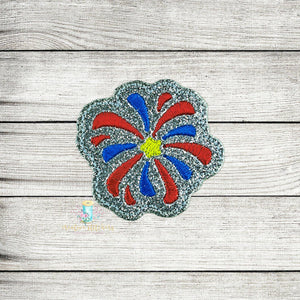 Fireworks Feltie Digital Embroidery Design File