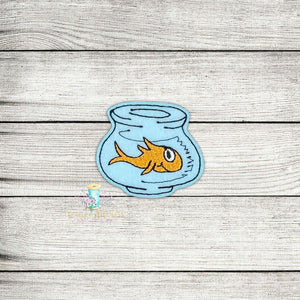 Dr Fish Bowl Digital Embroidery Design File