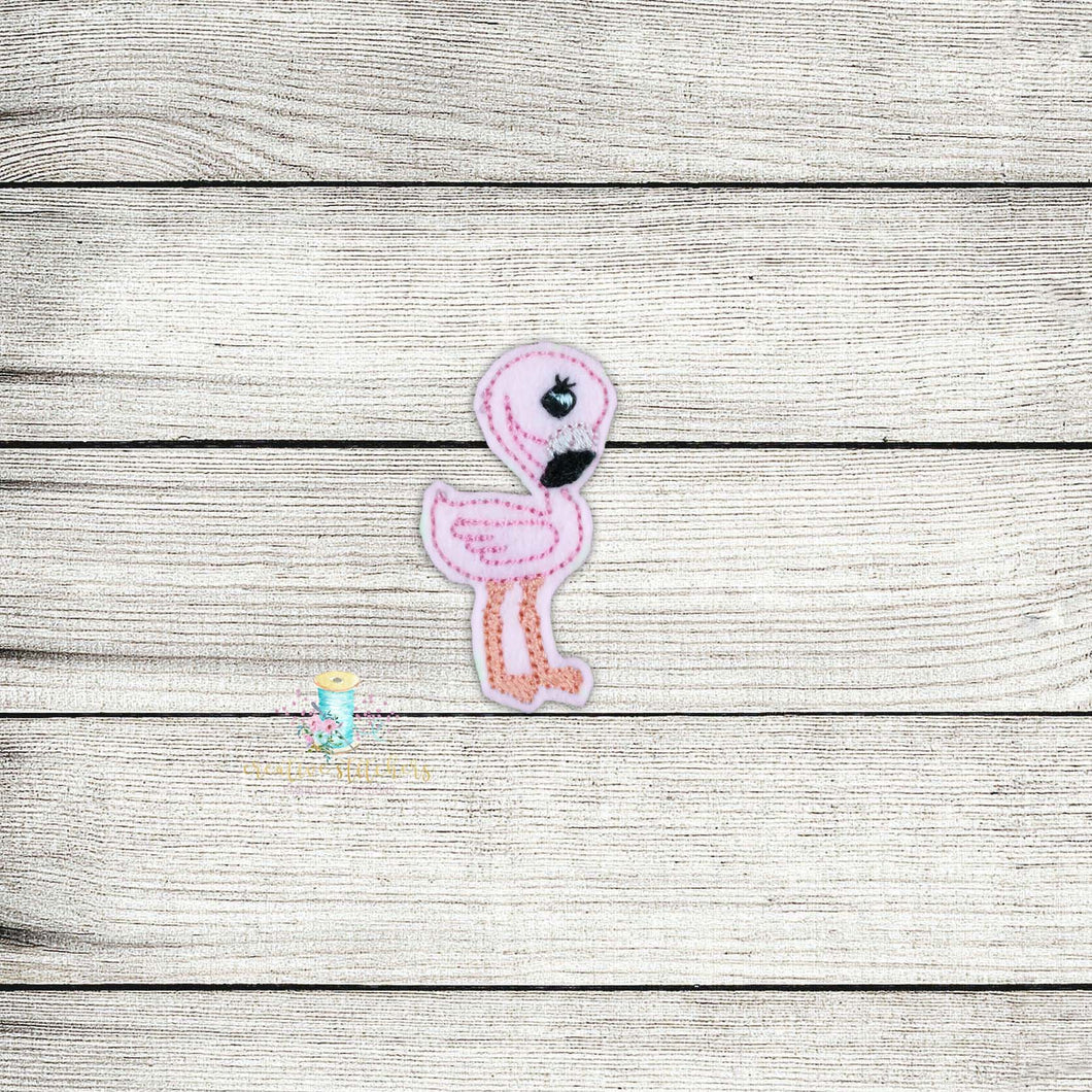 Flamingo Cutie Digital Embroidery Design File