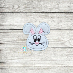 Floppy Bunny Feltie Digital Embroidery Design File