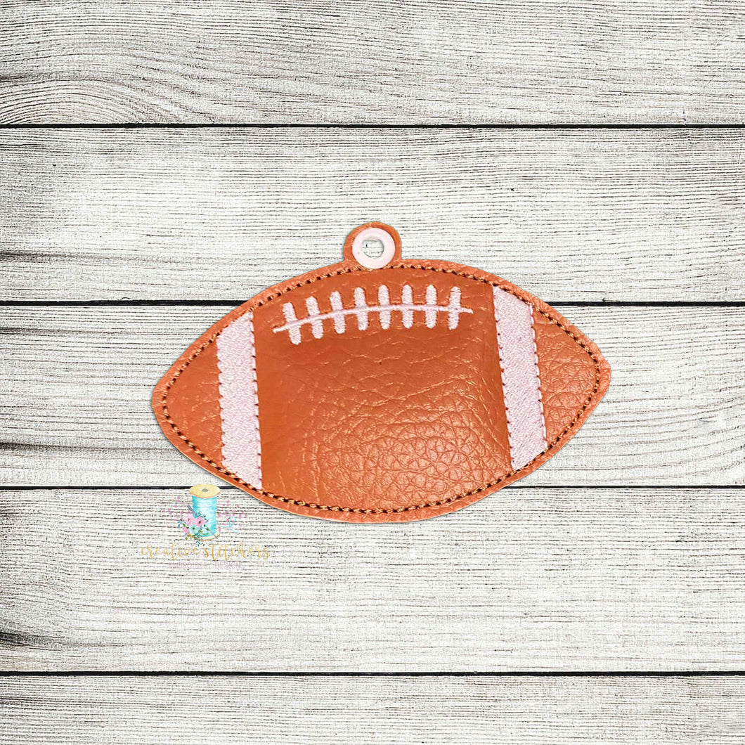 Football Ornament Digital Embroidery Design File