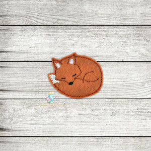 Fox Digital Embroidery Design File