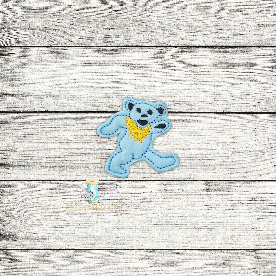 G Dead Bear Digital Embroidery Design File