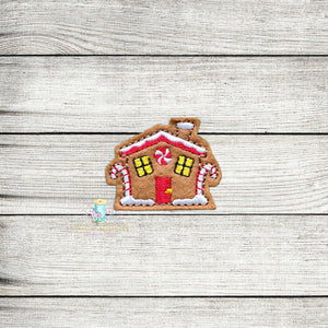 Gingerbread House Feltie Digital Embroidery Design File