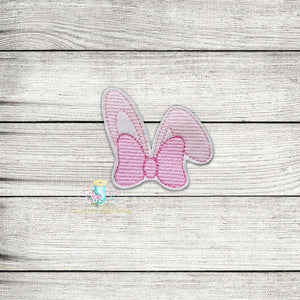 Girl Bunny Ears Digital Embroidery Design File PP