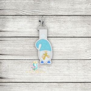 Gnome Cross Fob Digital Embroidery Design File