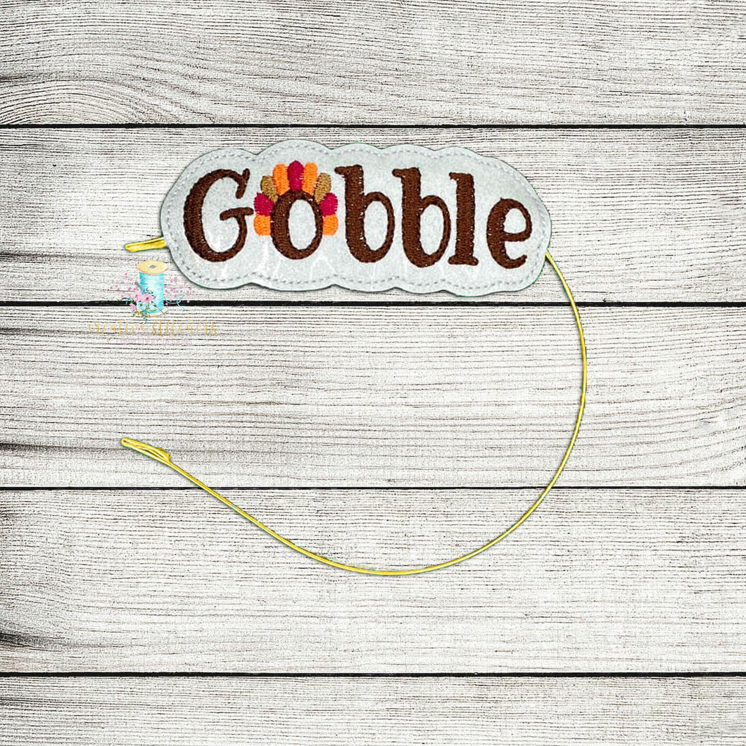 Gobble Slider 2 Slider Digital Embroidery Design File