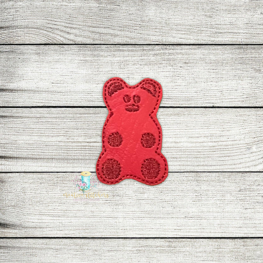 Gummy Bear Feltie Digital Embroidery Design File