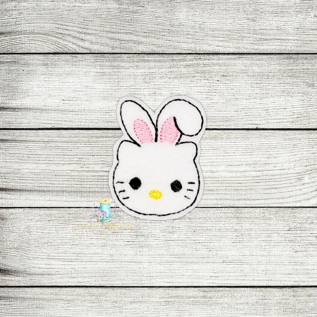 HK Bunny Feltie Digital Embroidery Design File