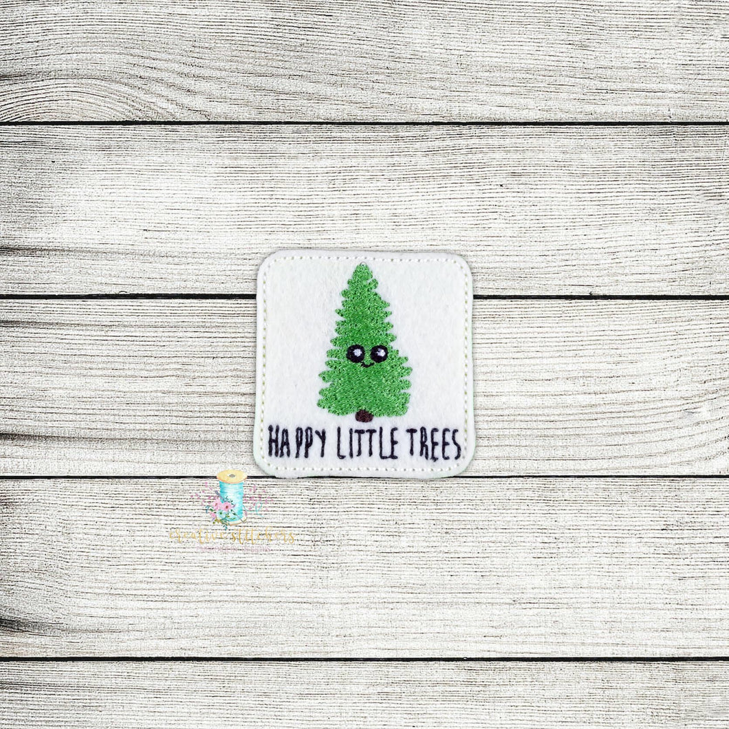 Happy Trees Digital Embroidery Design File