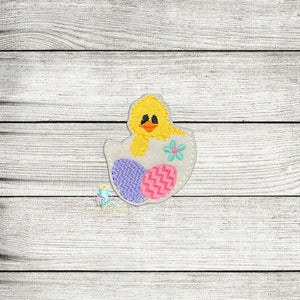 Hatching Chick Feltie Digital Embroidery Design File