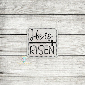 He Is Risen Feltie Digital Embroidery Design File