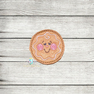 Holiday Cookie Feltie Digital Embroidery Design File