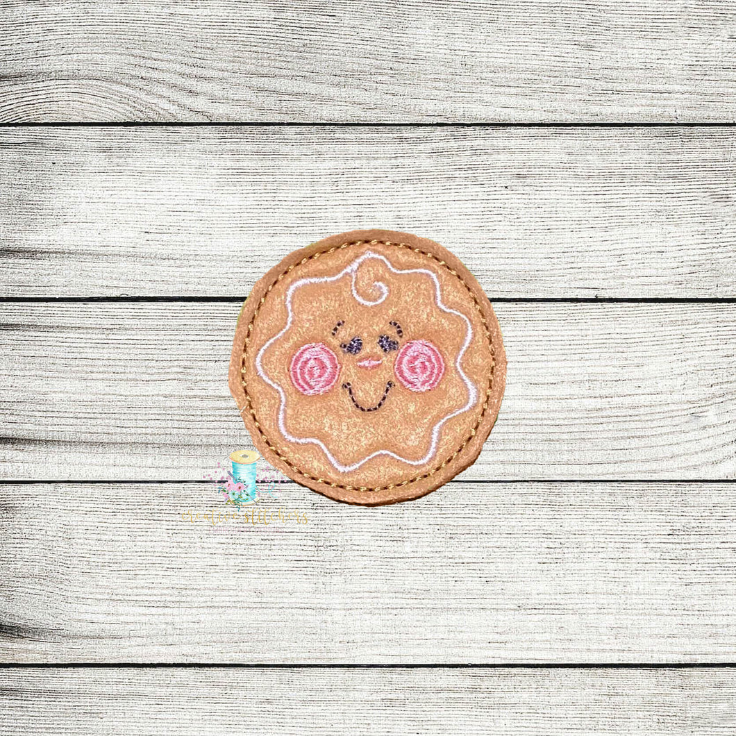 Holiday Cookie Feltie Digital Embroidery Design File