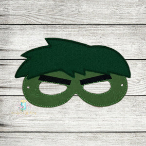 Green Man Mask Digital Embroidery Design File