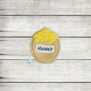 Hunny Jar Feltie Digital Embroidery Design File