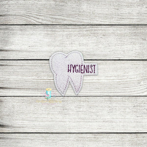 Hygenist Feltie Digital Embroidery Design File