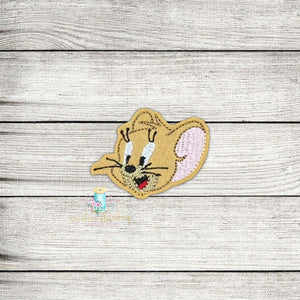 Jerry Mouse Head Digital Embroidery Design File