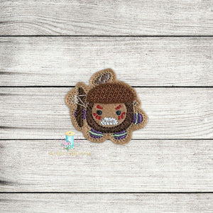 Hawaiian Princess Kakamora 2 Digital Embroidery Design File
