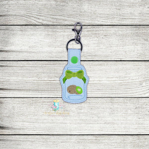 Kiwi Jar Keyfob Digital Embroidery Design File