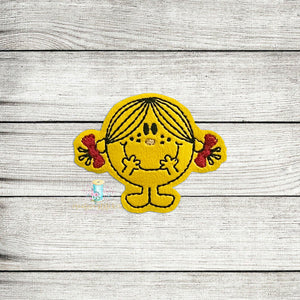 LM Sun Girl Feltie Digital Embroidery Design File