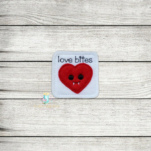 Love Bites Feltie Digital Embroidery Design File