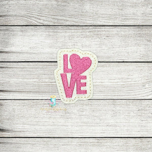 Love Feltie Digital Embroidery Design File