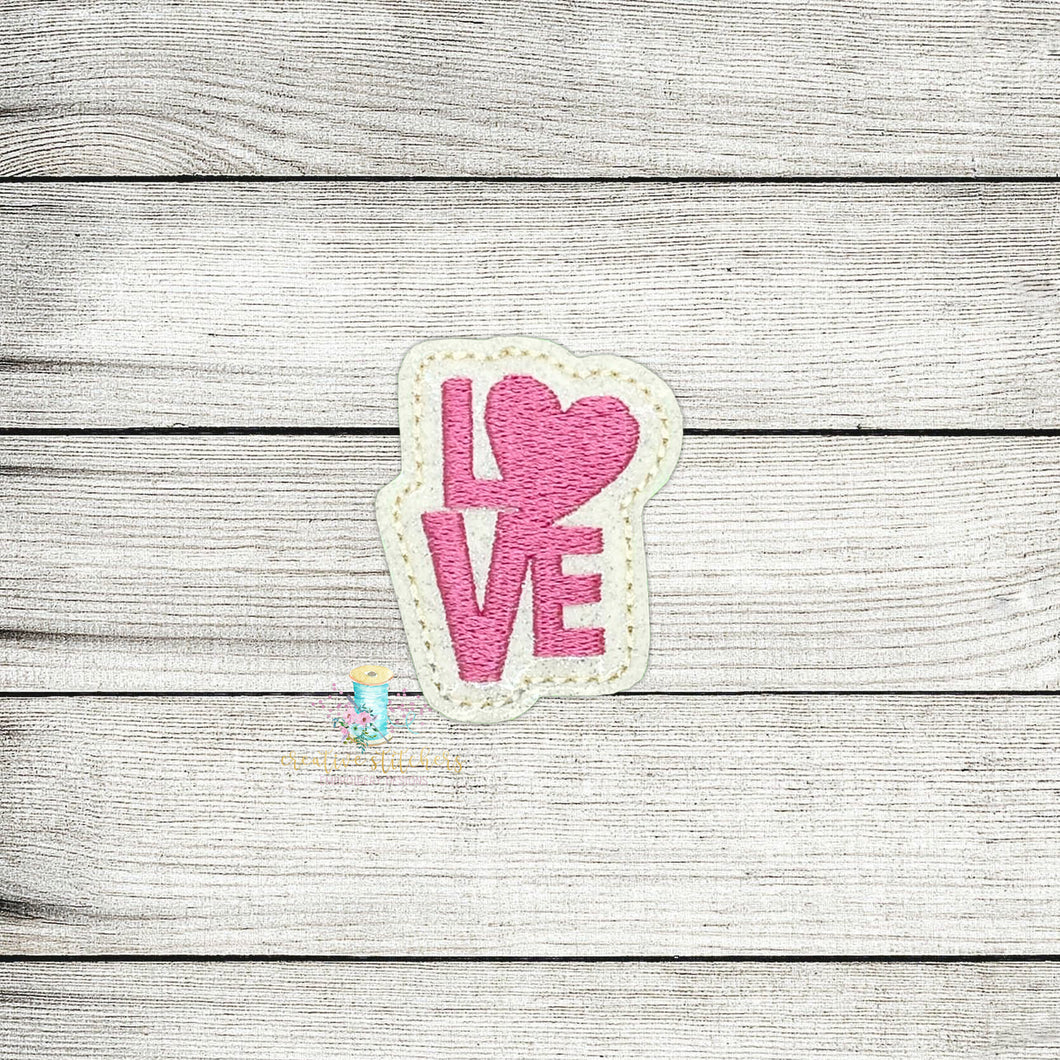 Love Feltie Digital Embroidery Design File