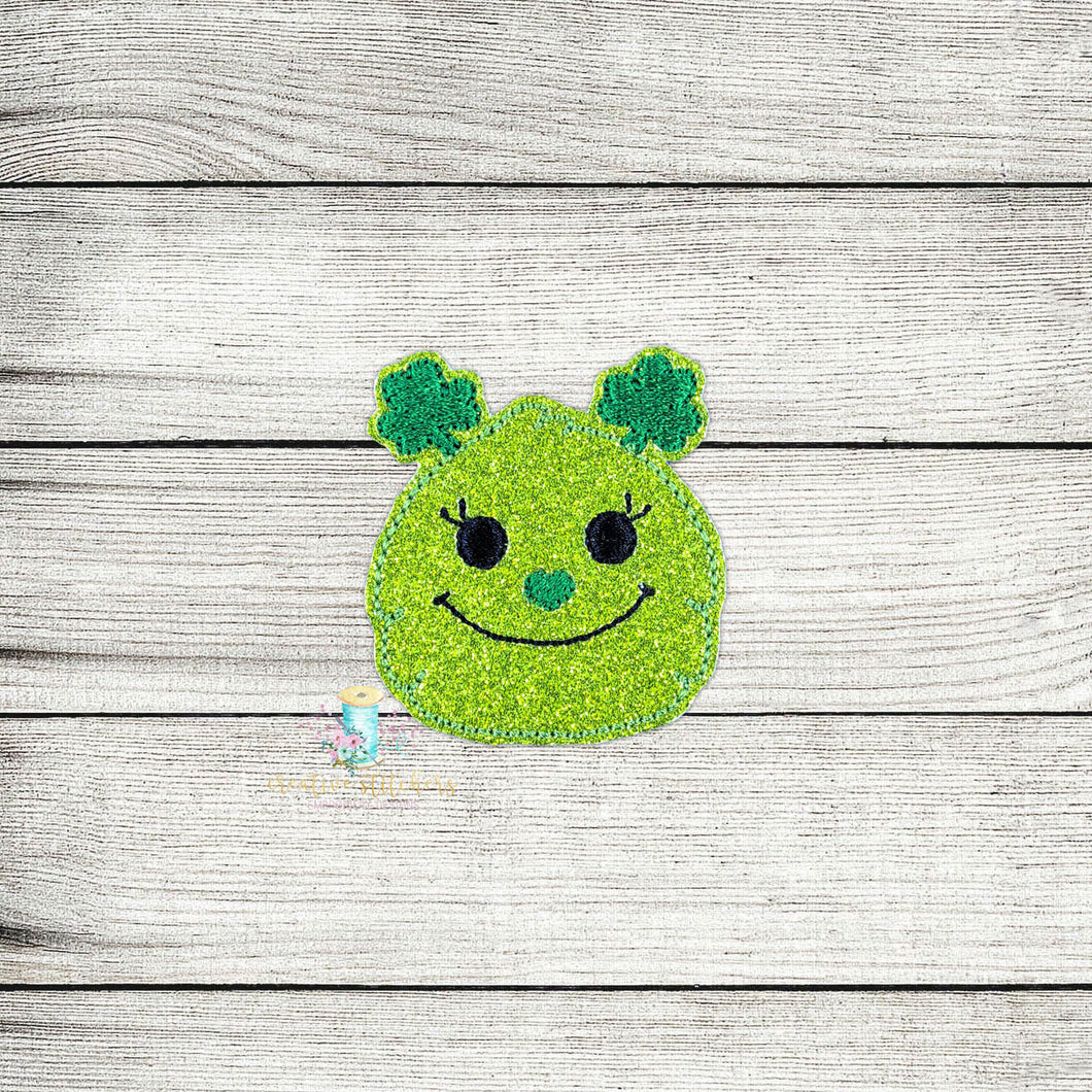 Lucky Monster Feltie Digital Embroidery Design File
