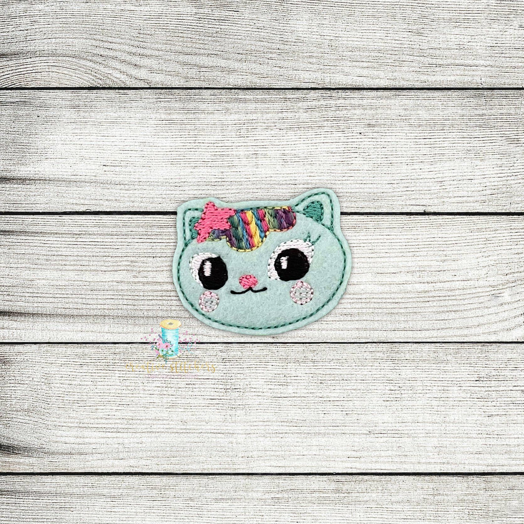 Gabby's Mer Cat Digital Embroidery Design File