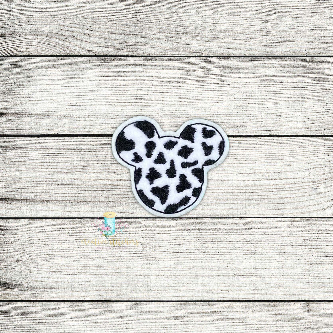 Mouse Cow Digital Embroidery Design File