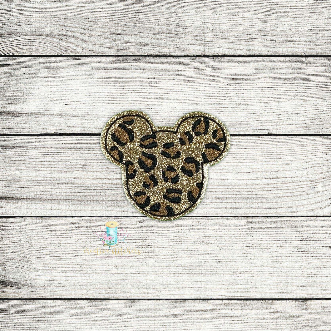 Mouse Leopard Digital Embroidery Design File