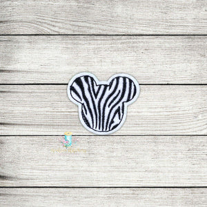 Mouse Zebra Digital Embroidery Design File