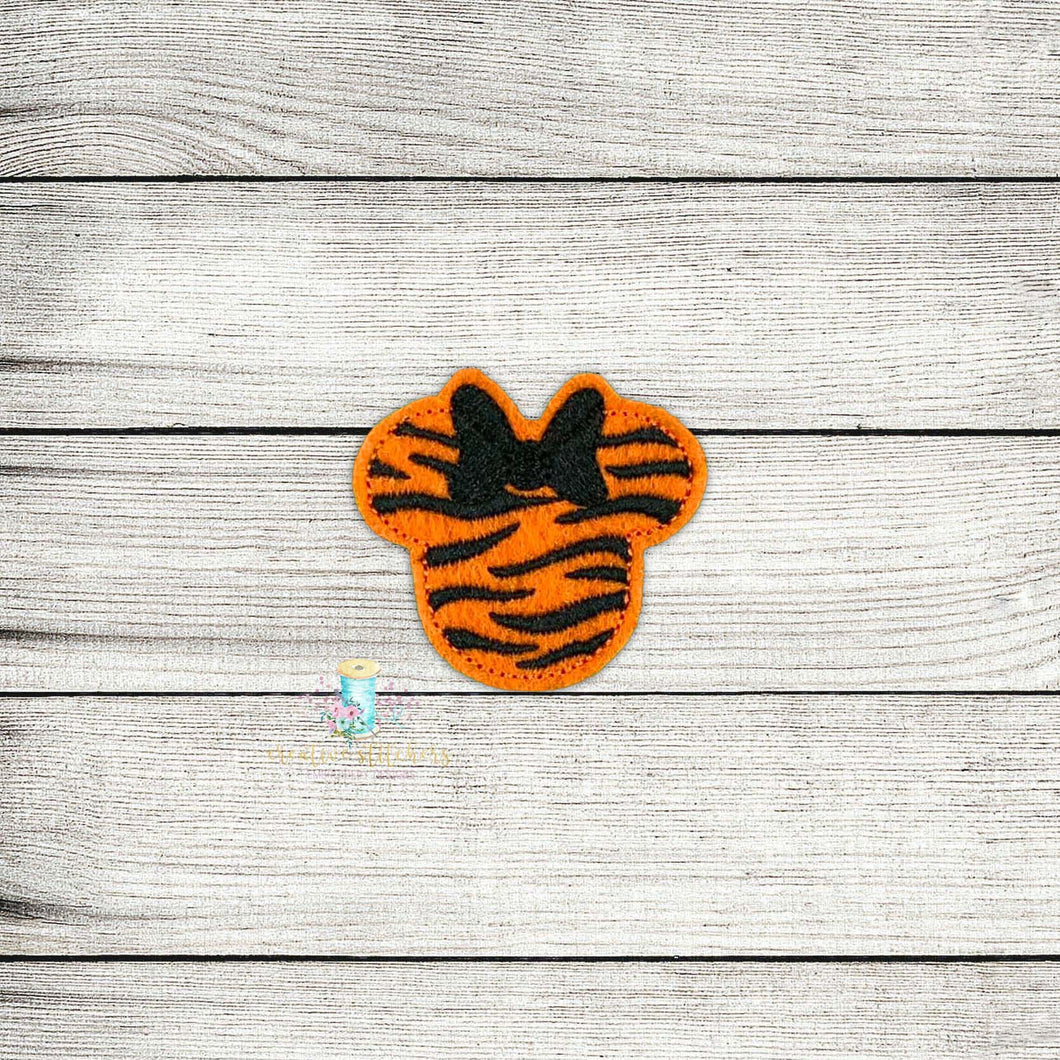 Miss Mouse Tiger Digital Embroidery Design File